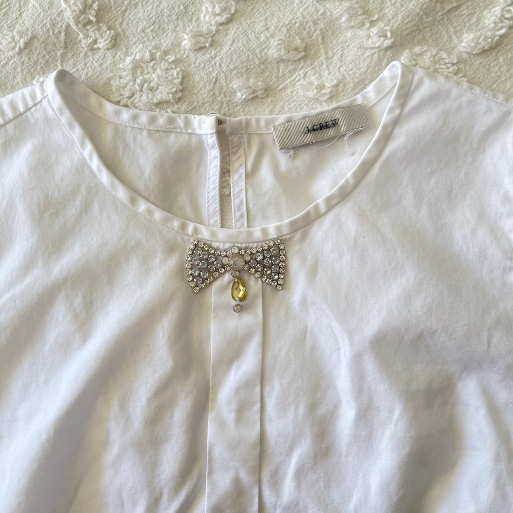 J Crew White Dress Shirt